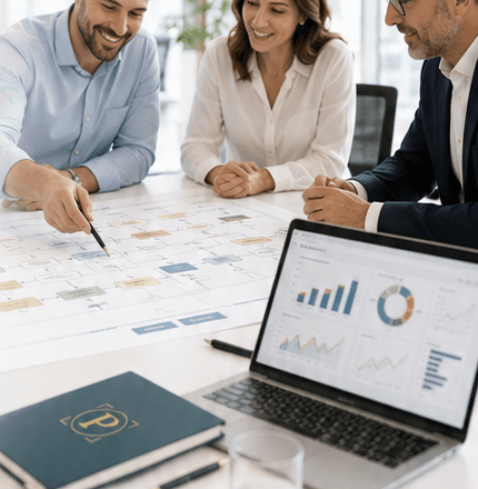 Mejora de procesos, mapas, KPIs y dashboards