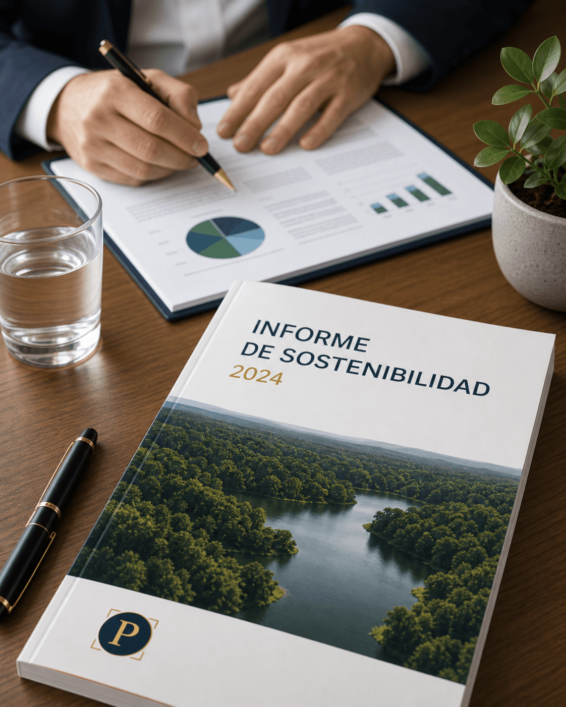 Sustainability report and ESG frameworks