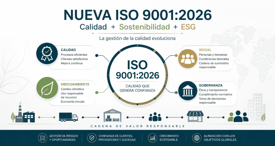 Imagen de nueva ISO 9001:2026
